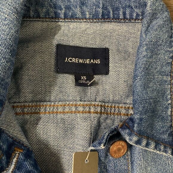 J crew Jeans Jacket sz small - Picture 6 of 7